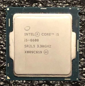 Intel Core i5-6600 3.30 GHz Quad Core SR2L5 Processor - Picture 1 of 1