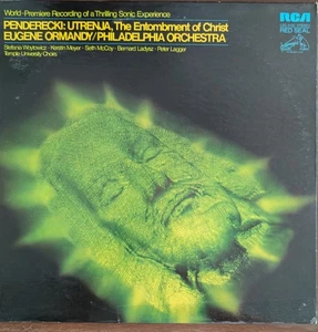 Penderecki/Utrenji/The Entombment Of Christ/ Ormandy/ Philadelphia Orchestra/ - Imagen 1 de 5