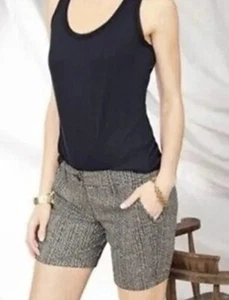 Cabi Women’s Size 6 Heidi Shorts Black & White #5246 - Picture 1 of 10