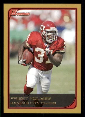 2006 Bowman Gold #15 Priest Holmes - Image 1 of 2