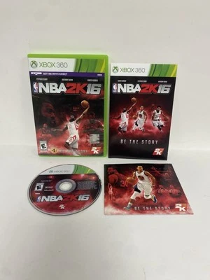 Xbox 360 Basketball Game NBA 2K16 Complete w Manual Harden Davis & Curry Cover - Image 1 of 2