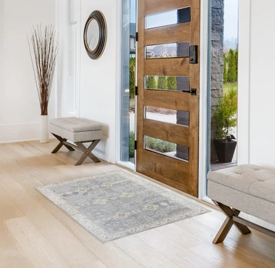 Printed Chenille Area Rugs - for Bedroom, Kitchen, Living Room, Entryway, Hal... - Image 1 of 4