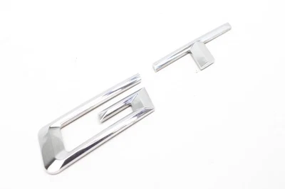 2014-2016 BMW 328i, 335i, 340i, 330i TRUNK  LID 'GT' NAMEPLATE EMBLEM OEM - Image 1 of 4