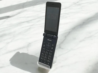 Sharp AQUOS SH-02K Keitai Flip Phone Blue Black Unlocked SIM Free From JP Used - Image 1 of 4