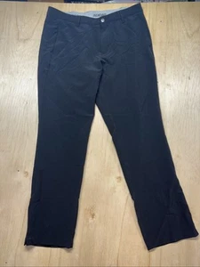 Adidas Golf Pants 36X32 Black BC2514 Three Stripe - Picture 1 of 7