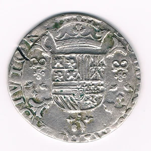 1/5 ECU 1565 Filips II Belgium Spannish Netherlands BRUGGE 271.BG - Picture 1 of 2