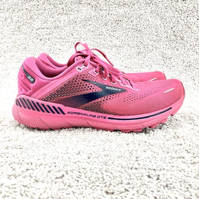 Brooks Adrenaline GTS 22 Running Shoes Women's Size 9.5 Triple Pink 1203531B684 - Image 1 of 4