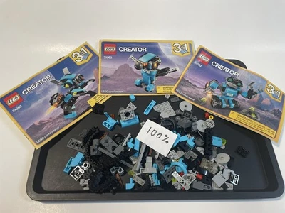 LEGO Creator: Robo Explorer 31062 100% Complete with manuals. No box. - Image 1 of 4