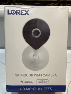Lorex W461ASC-E 2K Smart Wi-Fi telecamera di sicurezza interno Google Assistant micro sd - Foto 1 di 6