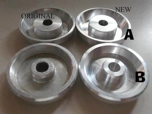 1 NEW ADAPTER ALLOY FOR THORENS TD-160, TD-145, TD-150, TD125 TD166 audiosilente - Imagen 1 de 1