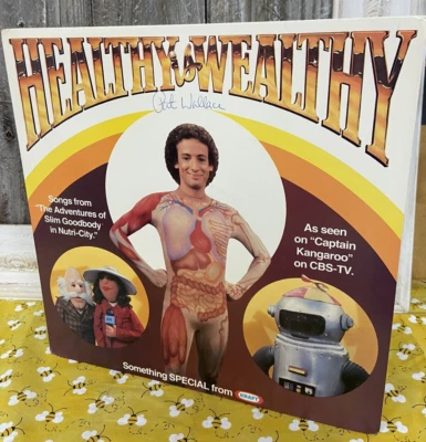 Healthy And Wealthy 1981 Slim Goodbody  Vintage Vinyl Record  LP - Image 1 of 4