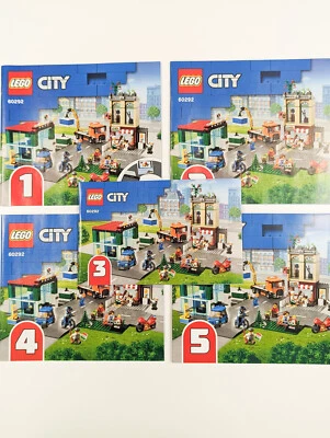New LEGO 60292 City Town Center **Lot of 5 -Instructions Only** - Image 1 of 3
