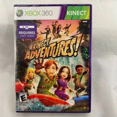 Kinect Adventures Microsoft Xbox 360 COMPLETE Brand New in Manufacturer's Wrap - Image 1 of 2