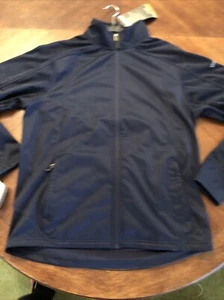 Eddie Bauer Trail Soft Shell Jacket Mens XL Blue New Fleece Lined New - Picture 1 of 13