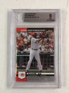 KEN GRIFFEY JR 2008 Upper Deck Documentary SP #1276! BGS MINT 9! CHECK MY ITEMS! - Picture 1 of 2