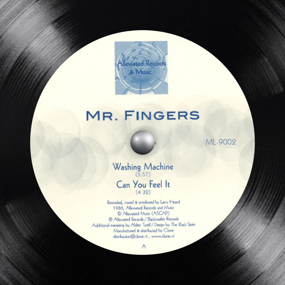 Mr. Fingers | Washing Machine, Can You Feel It b/w Beyond The Clouds | 12" Vinyl