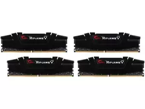 G.SKILL Ripjaws V Series 64GB (4 x 16GB) 288-Pin PC RAM DDR4 3200 (PC4 25600) - Picture 1 of 3