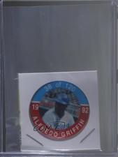 1992 JKA Vincentown Baseball Star Buttons Alfredo Griffin #38