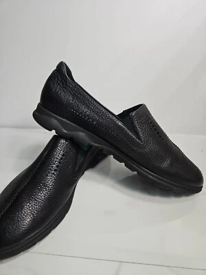 Vaneli Sport Black Leather Flatfoam Slip-On Loafer 9N - Image 1 of 4
