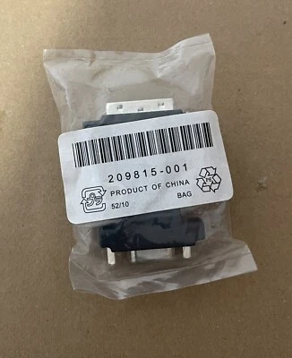HP DVI-I-M to VGA-F Black Converter Adapter 209815-001 .Brand New - Image 1 of 2