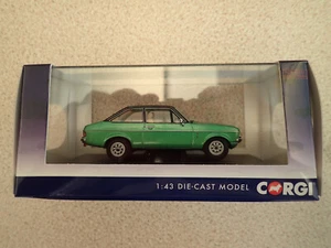 Corgi Vanguards 1:43 VA12618 Ford Escort Mk2 1.3 Ghia Jade Green BNIB Ltd Edn - Picture 1 of 20