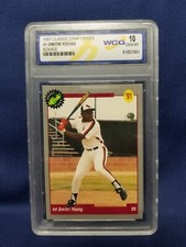 1991 Classic Draft Picks #4 Dmitri Young St. Louis Cardinals WCG GEM-10
