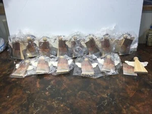 Wooden Craft Angel Ornament Unfinished Lot Of 14 - Picture 1 of 4
