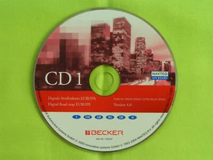 CD NAVIGATION BECKER TRAFFIC PRO DTM HIGHSPEED 4.0 SKANDINAVIEN MERCEDES BMW VW - Bild 1 von 1