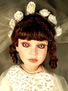 Porcelain Doll "Anastasia" (560) 28"(71cm), Vintage and RARE - Picture 1 of 3