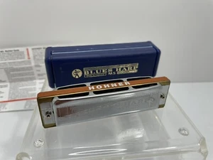M. Hohner - 532/20 MS C Blues Harp/Harmonica With Original Case & Paper Work - Picture 1 of 10