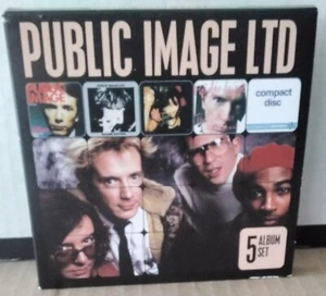 PUBLIC IMAGE LTD - 5 ALBUM SET 2013 EMI 7056652 AUSTRALIA 5CDs in SLIPCASE - Picture 1 of 3