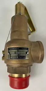 OEM AQUATROL SAFETY VALVE 560GG1M9A1 STEAM SERVICE 1 1/2" X 1 1/2" 40PSI - Picture 1 of 6
