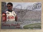 Denny Hamlin Autographed 7x10 Post Card NASCAR Busch Series Racing #20 2006