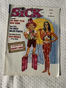 VINTAGE 1975 'SICK' MAGAZINE OCTOBER ISSUE #106 THE MARY TYLER BORE SHOW (NM) - Picture 1 of 3