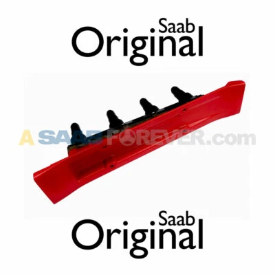 SAAB COIL PACK DIC DIRECT IGNITION CASSETTE T5 RED 9-3 900 9000 NEW OEM 55561132 - Image 1 of 2