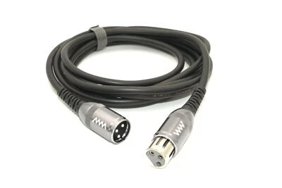 XLR Extension Cable - 3 Pin XLR Microphone Male to Female Audio Cable - 3M  - Image 1 of 4