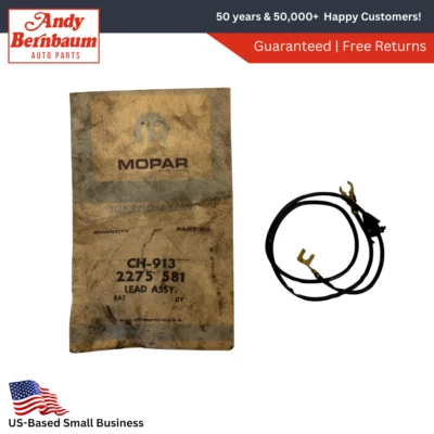 Chrysler DeSoto Dodge Plymouth 1958-1961 distribuidor principal plomo 2275581 nuevo de stock Foto 1 de 4