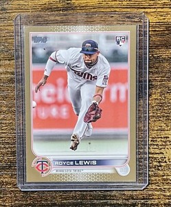 ROYCE LEWIS 2022 TOPPS UPDATE US105 GOLD #/2022 Minnesota Twins Rookie