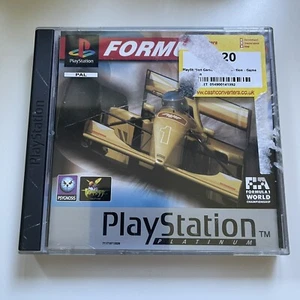 Formel 1 (Platin) - PS1 PAL komplett sehr guter Zustand - Rennen *kostenloses UK-Porto* - Bild 1 von 4