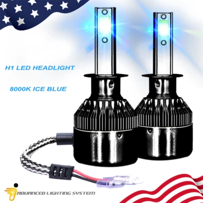 Farol de LED 8000K feixe baixo para lâmpadas Nissan Altima 2002-2006 Maxima 02-2003 H1 - Imagem 1 de 4