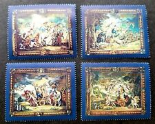 Malta Flemish Tapestries 1979 Famous Painting Art Horse Faith Truth (stamp) MNH