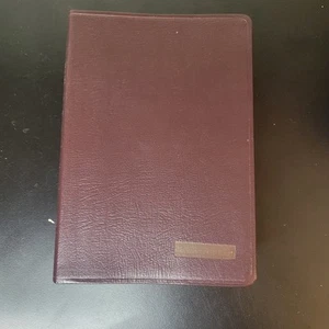 Indexed KJV Red Letter Scofield Study System Holy Bible Leather Oxford - Bild 1 von 9