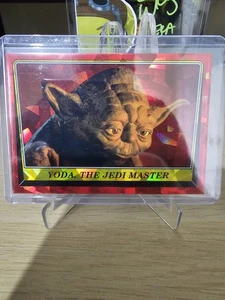 Topps Star Wars Return of the Jedi Sapphire 2023 Yoda, The Jedi Master # 58 - Picture 1 of 4