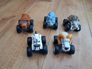 Blaze and the Monster Machines - Mammoth Grizzly Bear Zebra Rhino & Bighorn - Picture 1 of 8