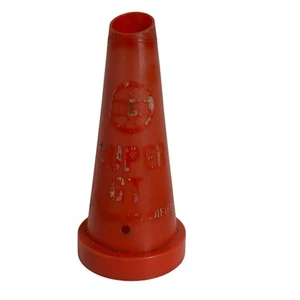 Vintage Ampol Oil Bottle Pourer Spout Plastic Funnel Automotive Petroliana Garag - Foto 1 di 16