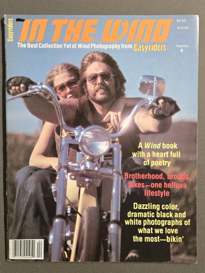 1980 EASYRIDERS IN THE WIND VINTAGE ADULT BIKER MAGAZINE - ISSUE NUMBER 4 — 第 1/1 张图片