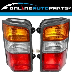 Pair Tail Lights for Mitsubishi L300 Express Van SF SG SH SJ Lamp Starwagon - Picture 1 of 7