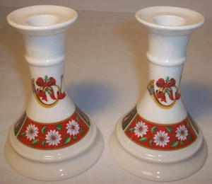 Kobe CHARLTON HALL: 2 candelabros navideños: EXC: SIN RESERVA - Imagen 1 de 4