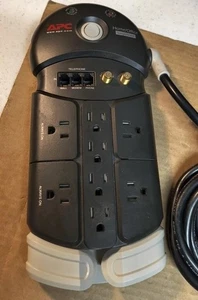 APC SurgeArrest Home/Office Surge Protector - 8 Outlets + Phone/Modem/Computer - Picture 1 of 6