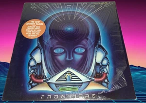 JOURNEY - Frontiers LP SHRINK! Hype Sticker 38504 Columbia 1st Pressing Vinyl EX - Picture 1 of 12